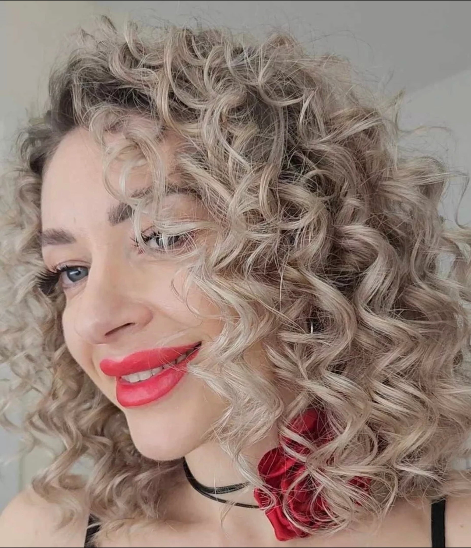 Black CurlSilk Quad TIGHT curls - 6 SECTIONS VERY LONG hair (for thick, voluminios hair)