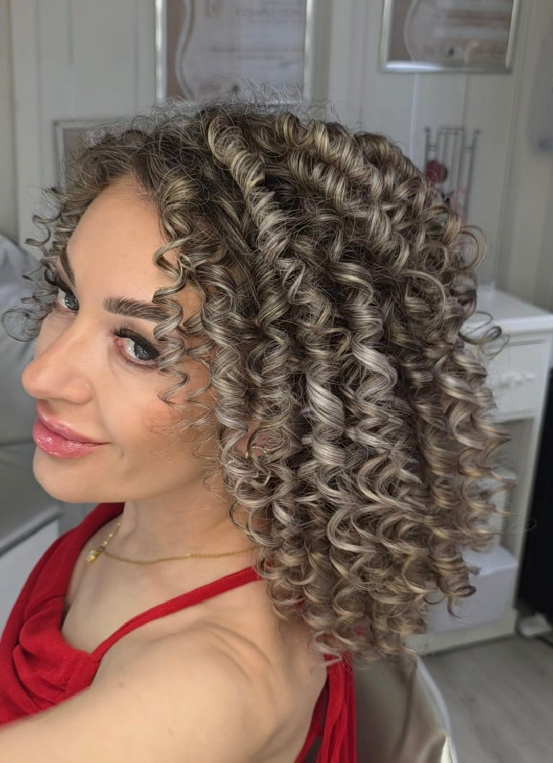 CurlSilk Quad MINI CURLS / RINGLETS - 6 sections - for Short to long hair
