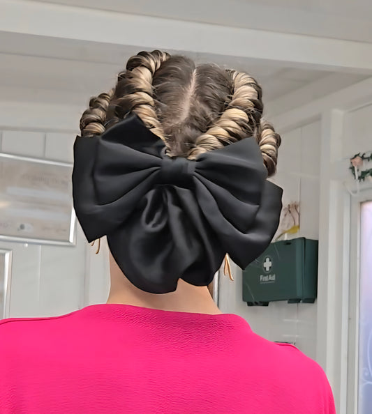 Bow Black hair clip