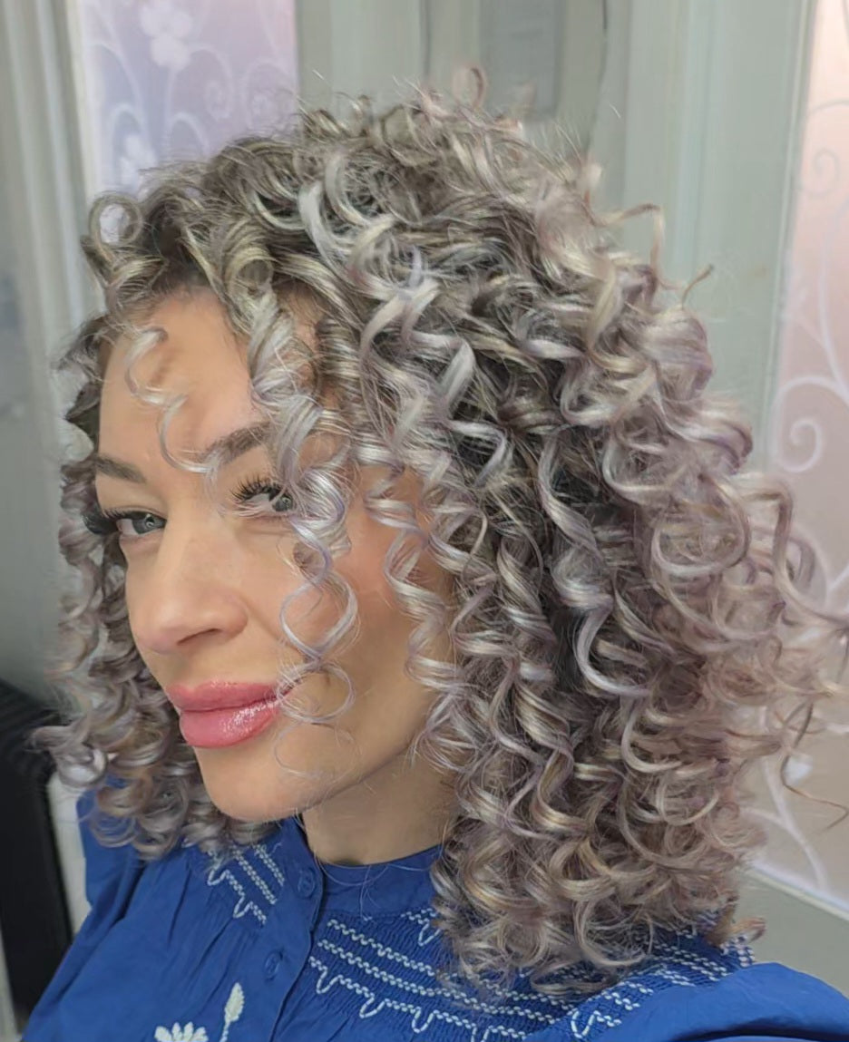 (US) CurlSilk Quad MINI CURLS - 4 sections - for Short to Long hair
