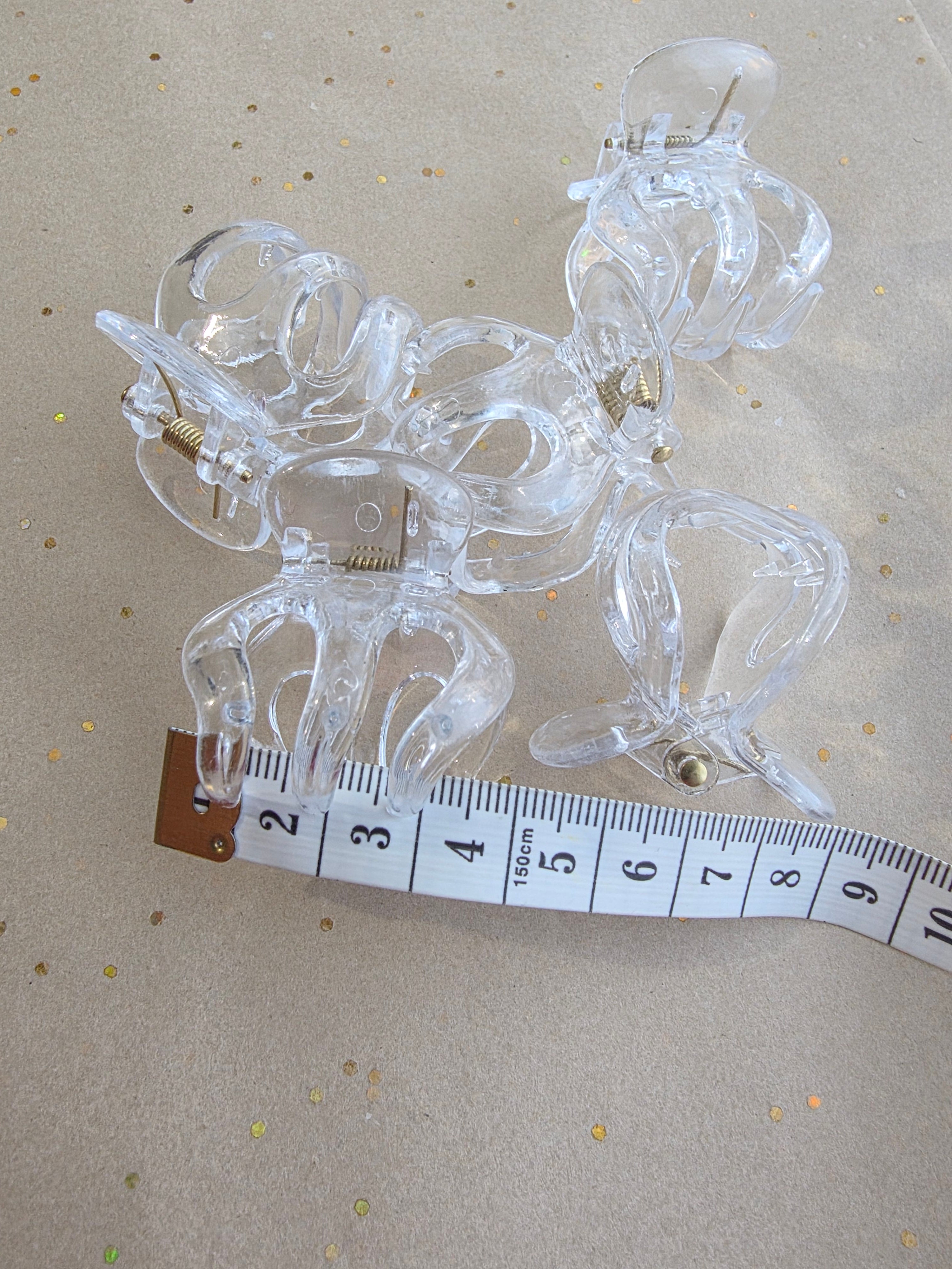 Small Claw Hair Clips pack of 5