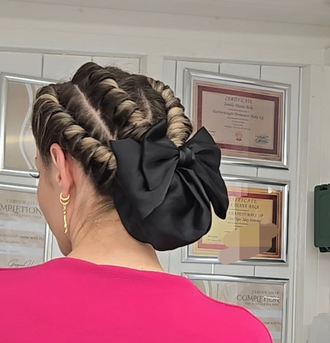 Bow Black hair clip