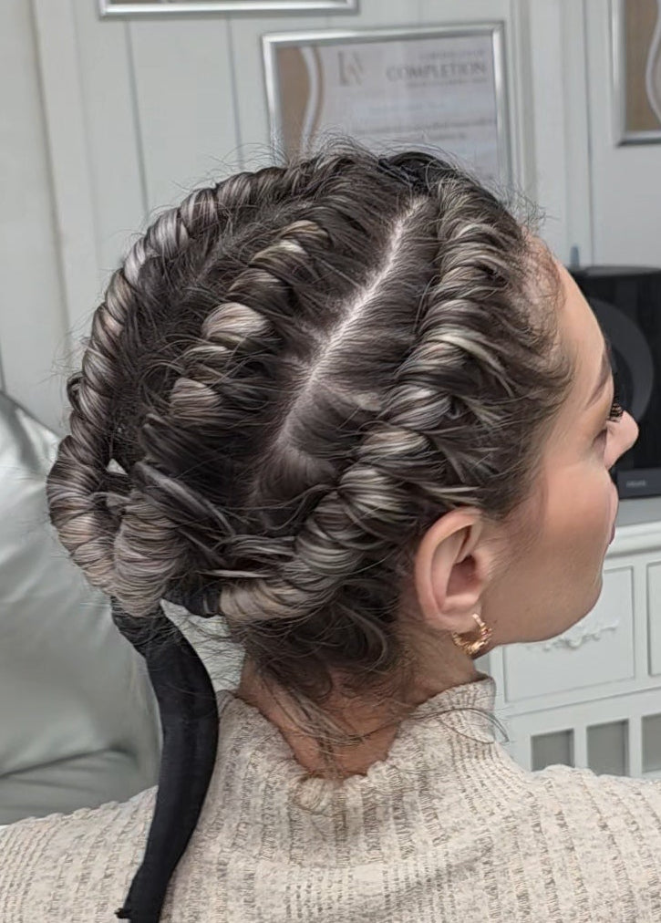 (US) CurlSilk Quad MINI CURLS - 4 sections - for Short to Long hair