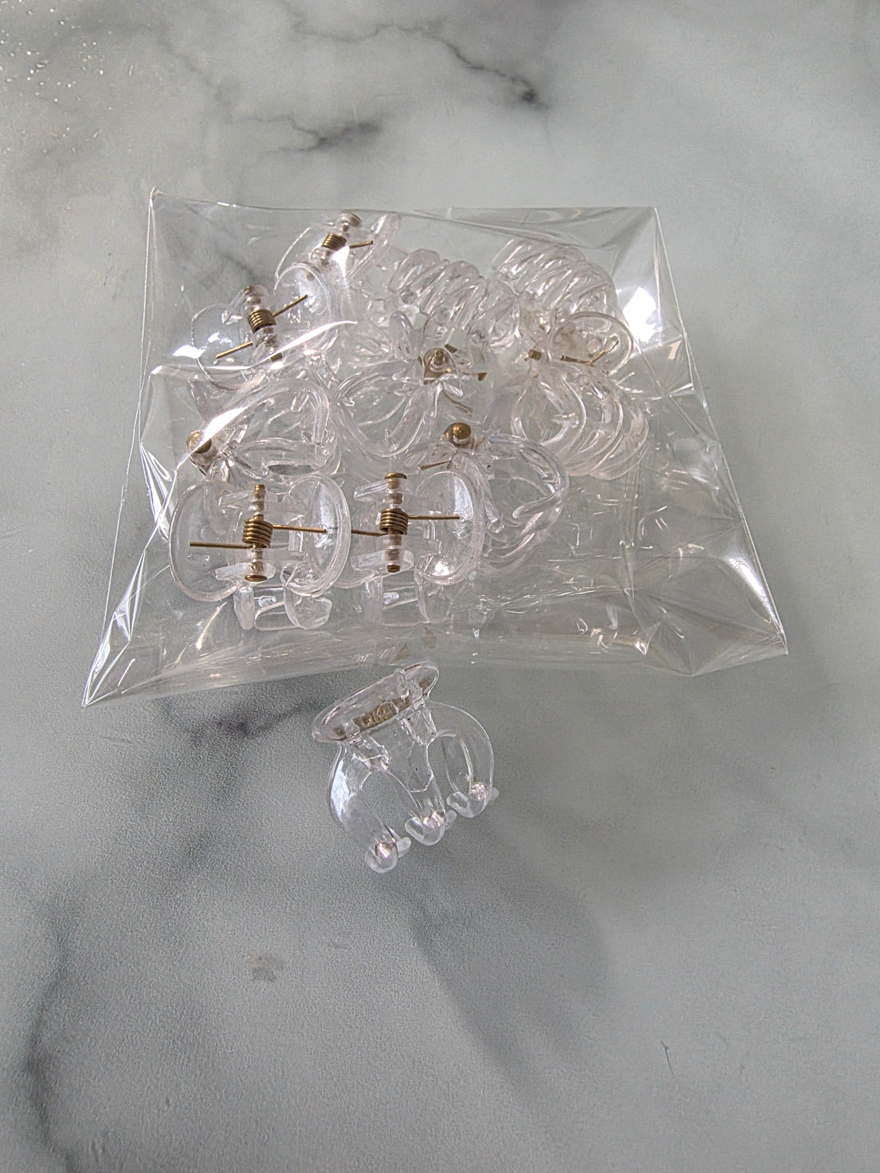 Mini /Small Claw Hair Clips pack of 10