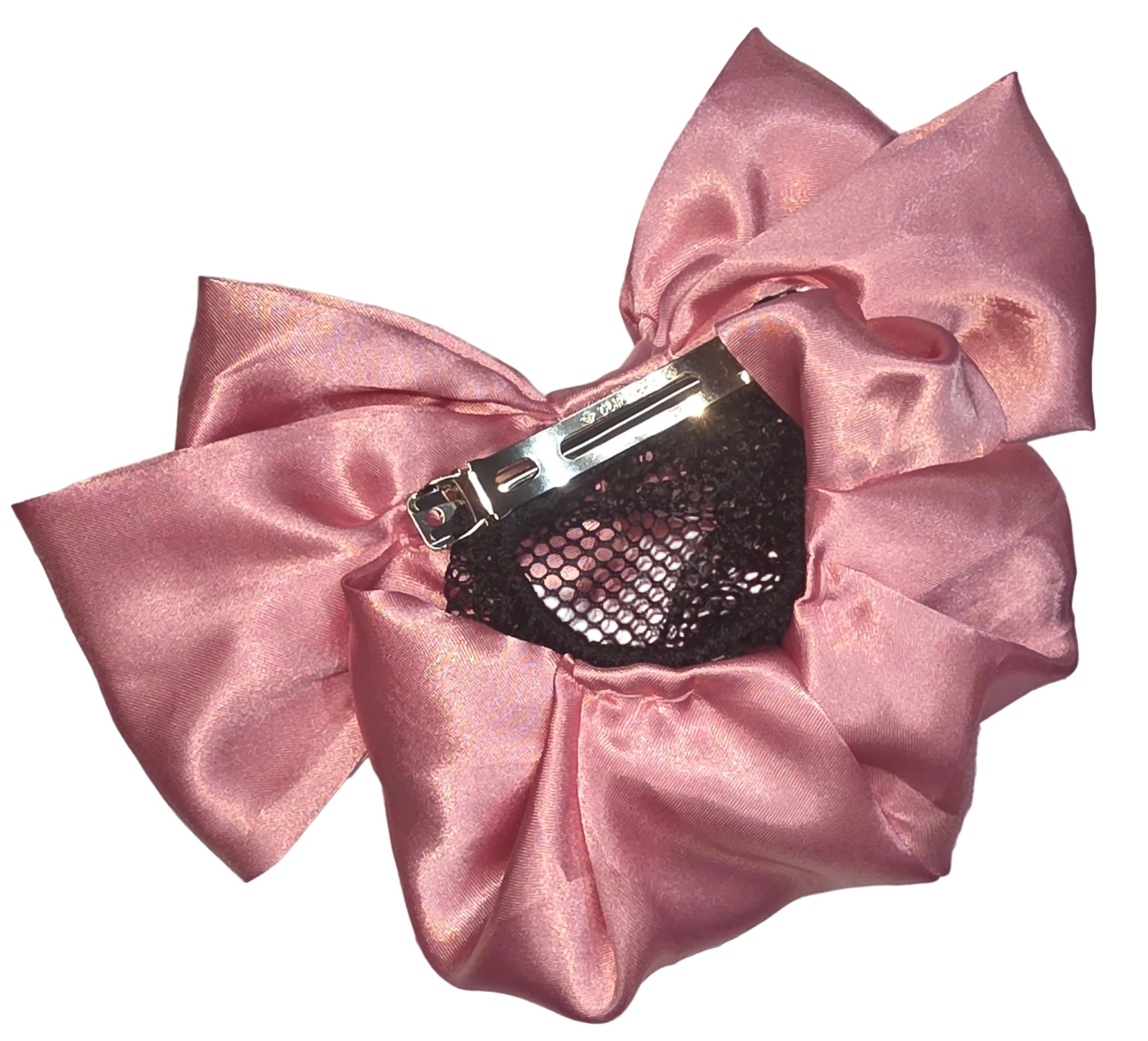 Pink Bow hair clip