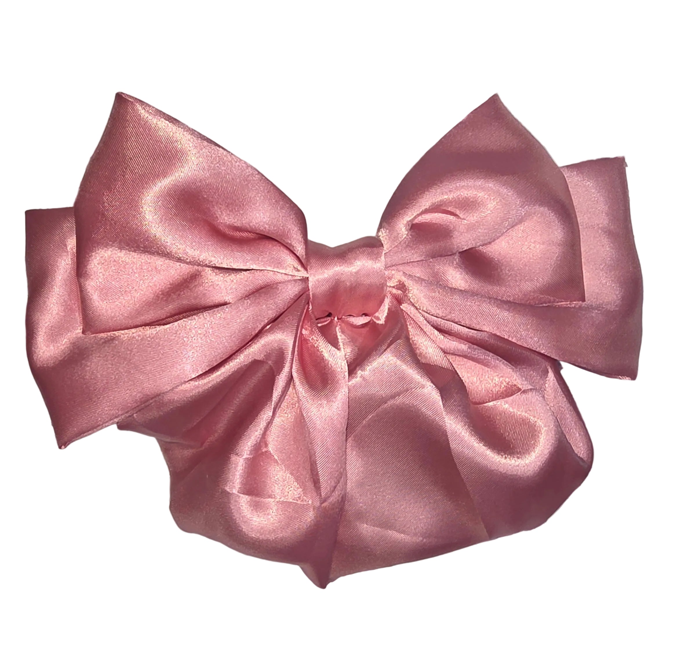 Pink Bow hair clip